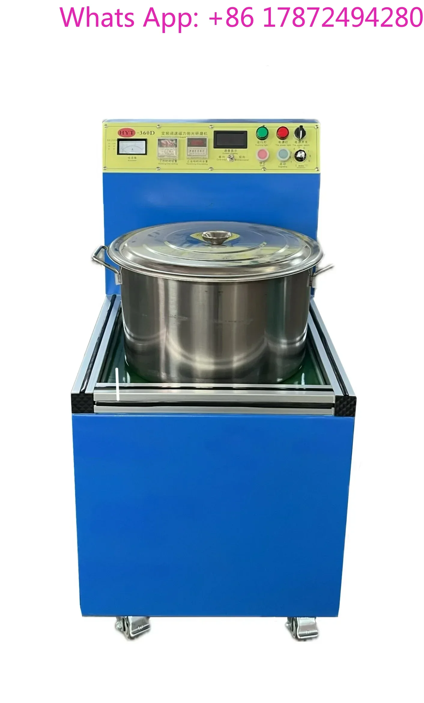 Stainless Steel Magnetic Grinding Polishing Machine Metal Deburring Tool Strong Force For Precision Finishing