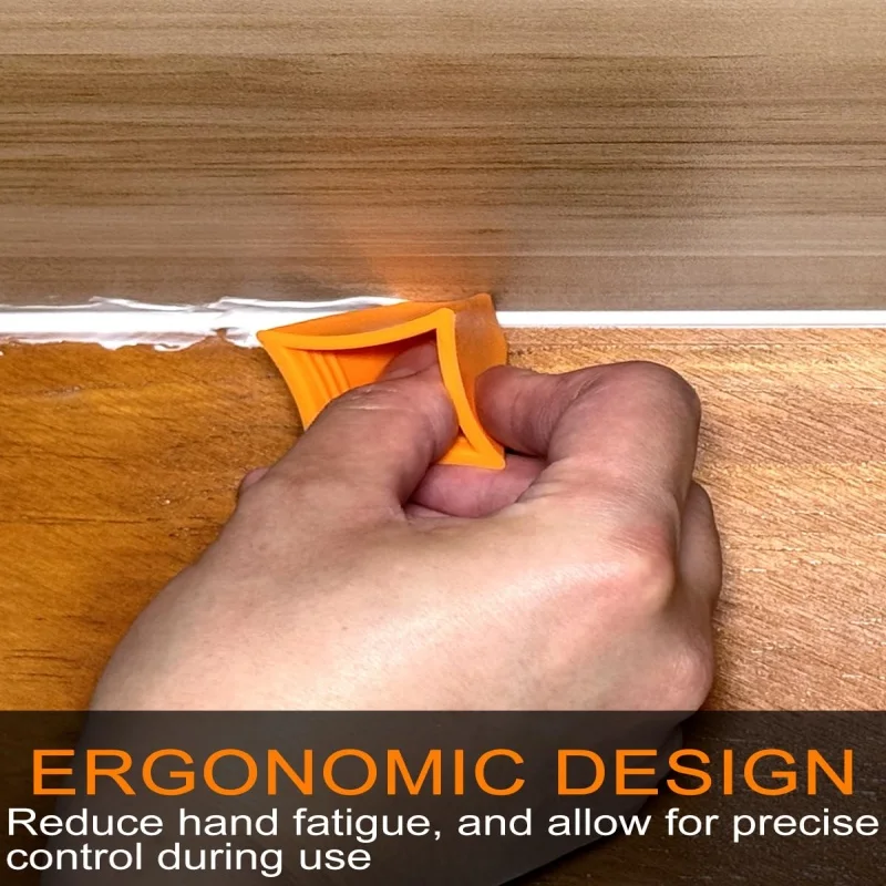 2-teiliges Silikon-Dichtungswerkzeug-Set, Dichtmittel, Mörtel, Finishing-Werkzeug, Spreizer, Spachtel, Schaber für Küche, Badezimmer, Bodendichtmittel, Abdichtung