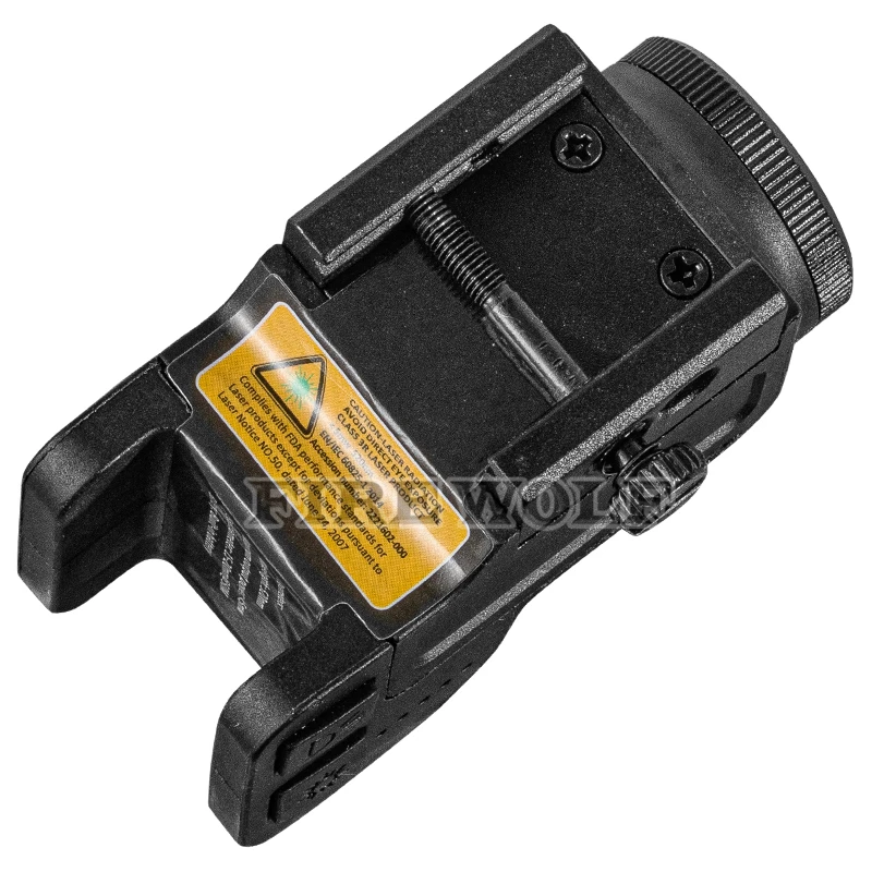 Luz táctica y láser verde para pistola en riel Picatinny - imagen 4