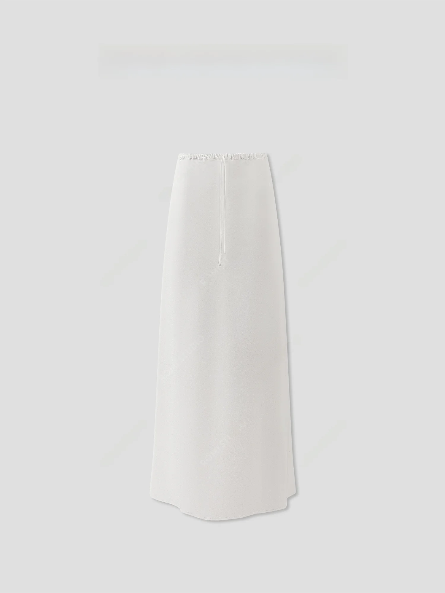 

Romance Studio Comfortable Ele Double Slit Smooth Acetate Cool Sensation Lightweight f Skirt Faionable Commute Sle