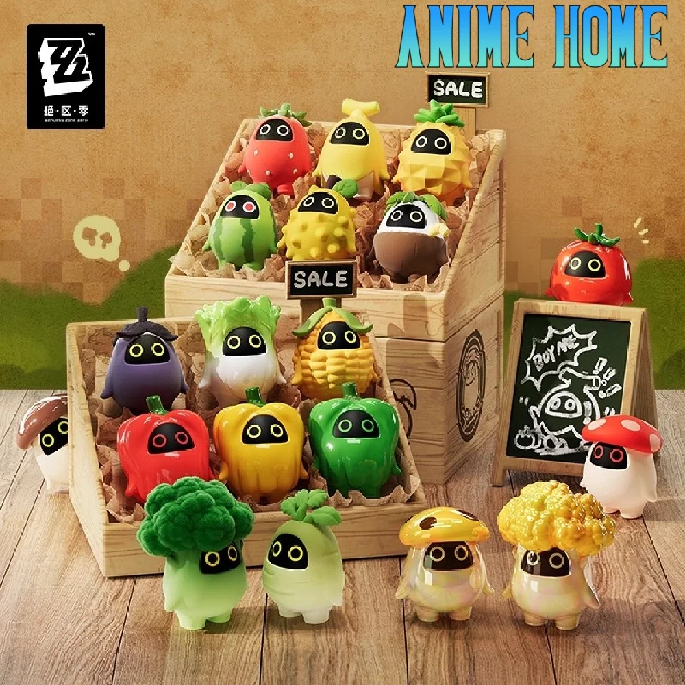 

Official Original Game ZZZ Zenless Zone Zero Bangboo Fruits Vegetables PVC Figure Doll Toy Figurine Statue Cosplay Cute