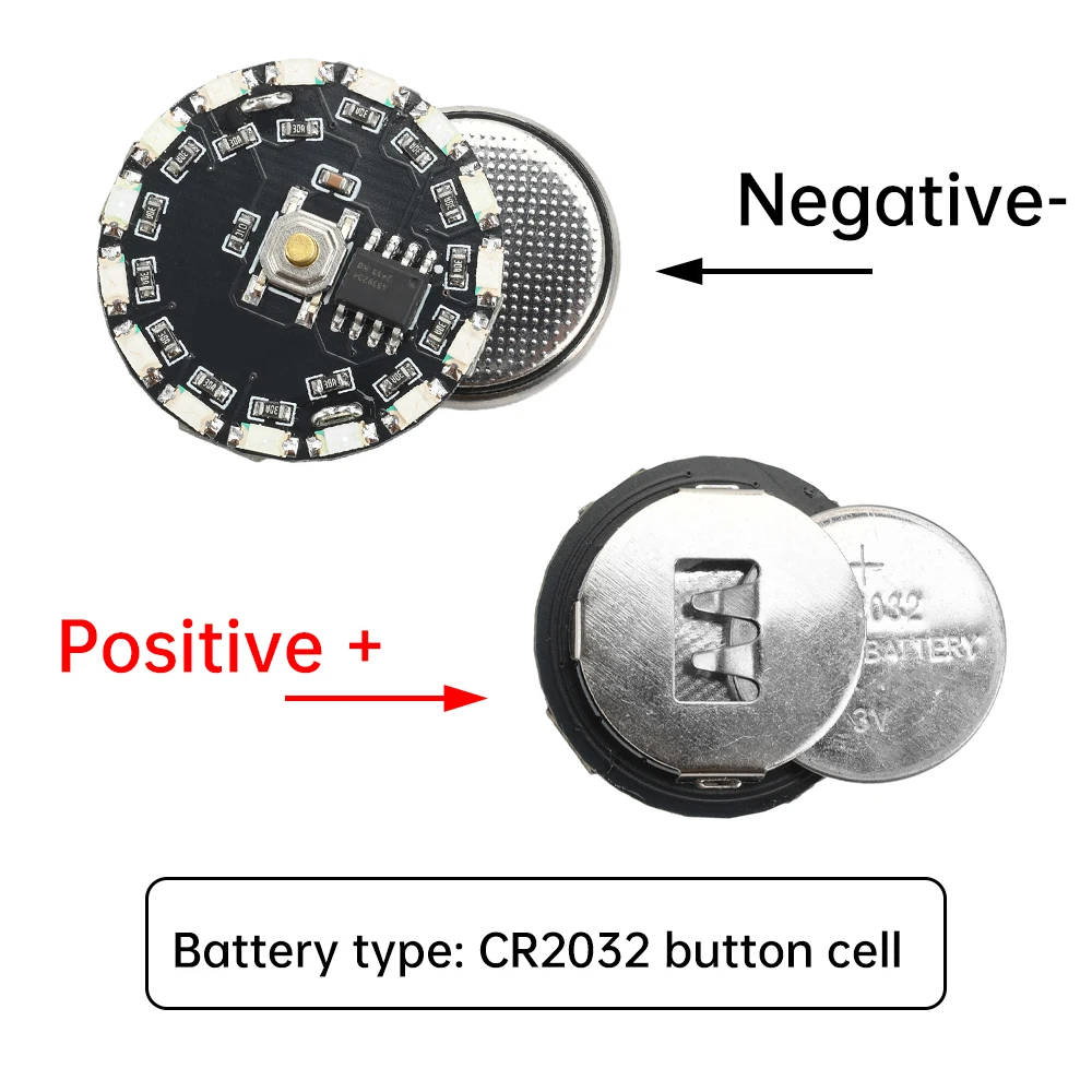 1*16 Mode LED Sakelar Lampu Magnetik Kontrol Lampu Aliran Mainan Model Robot Sakelar Induksi Magnetik Lampu Putar Berkedip