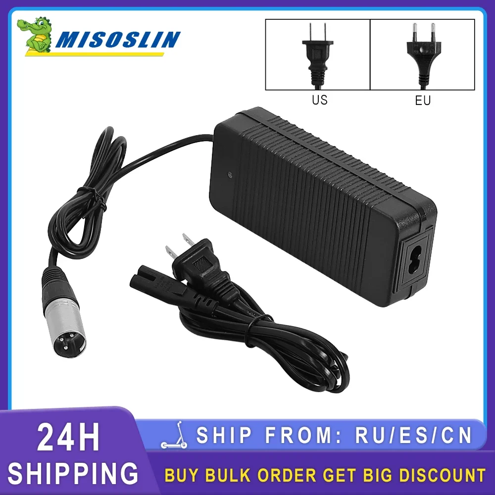 EU/US Plug XLR Connector Battery Charger 29.4V 2A Charger 3pin for Drive Scout Mobility Razor GO GO Elite Traveller SC40E/SC44E