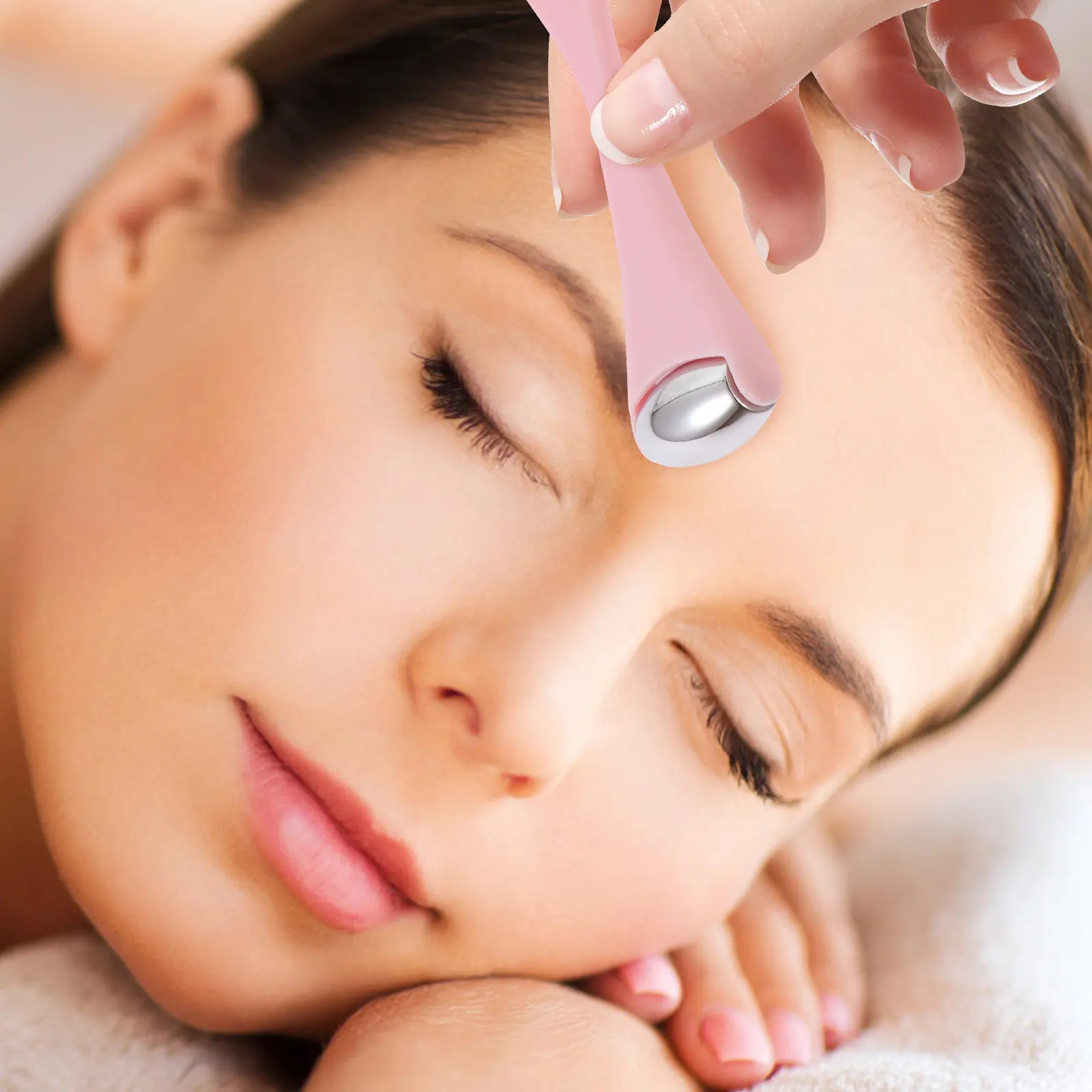 Mini Eye Cream Massage End Facial Cream Spoon Lightweight Eye Massager Tool Reduce Dark Circles Face