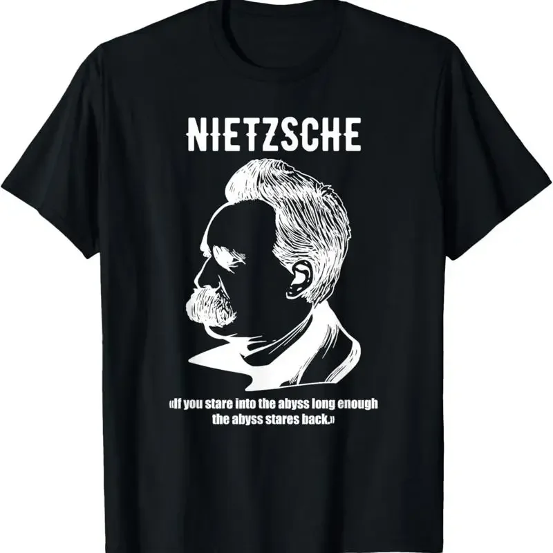 Camiseta con cita de Friedrich Nietzsche sobre filosofía, filósofo alemán