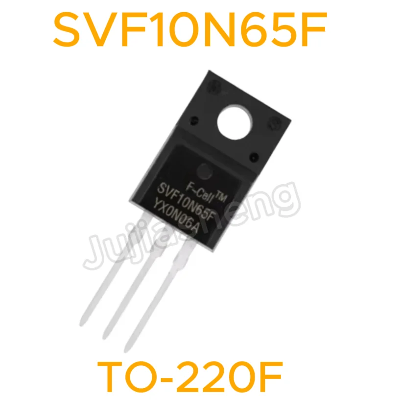 (10pCS) 100% New SVF5N60F SVF8N60F SVF4N65F SVF10N65F 5N60 8N60 4N65 10N65 TO-220F 600V 650V MOSFET diode transistor