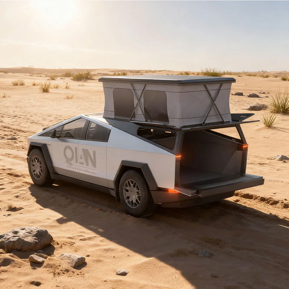 НОВИНКА: Палатка-тент для крыши Tesla Cybertruck TP06B, кемпер-капот для грузовика, индивидуальная сборка