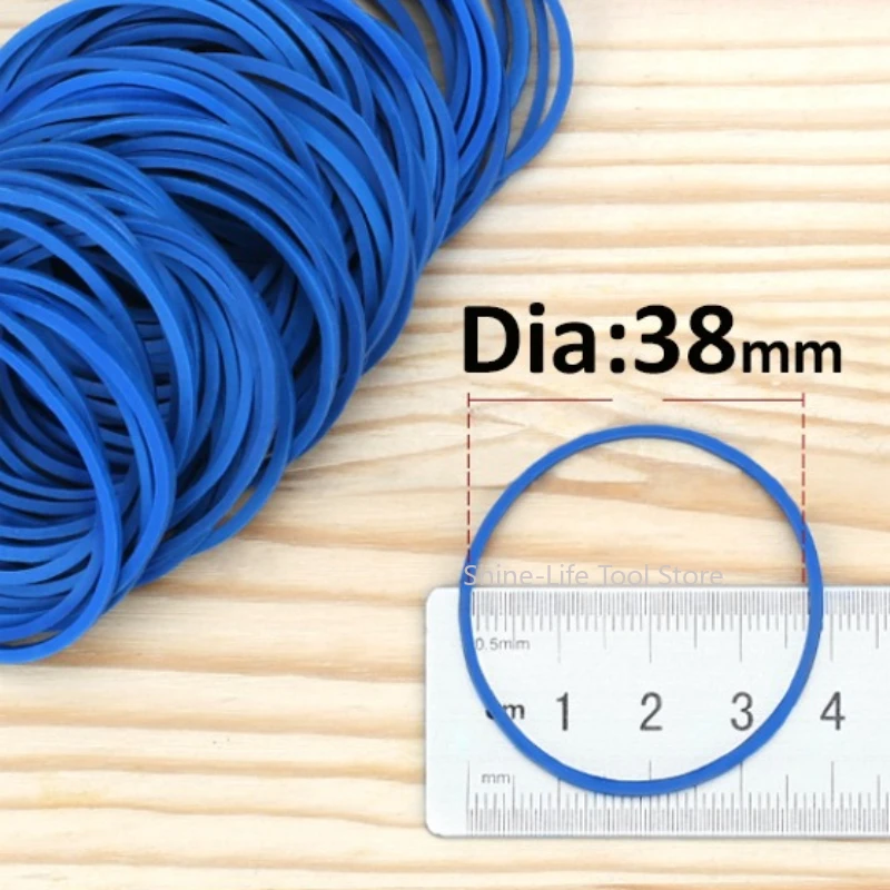 High Temperature Resistant Blue Rubber Ring 38x1.5mm High Elasticity