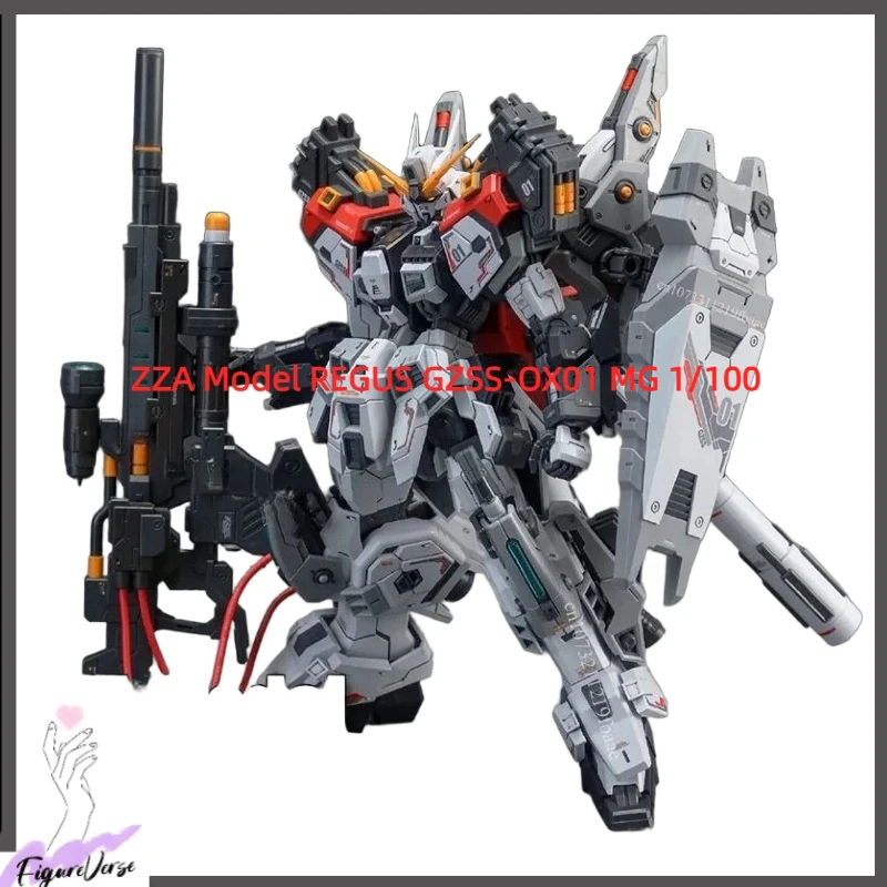

В НАЛИЧИИ: Набор для сборки модели ZZA 1/100 GZSS-OX01 REGUS Captain Mecha, масштаб MG, в стиле Gundam, хобби-игрушка.