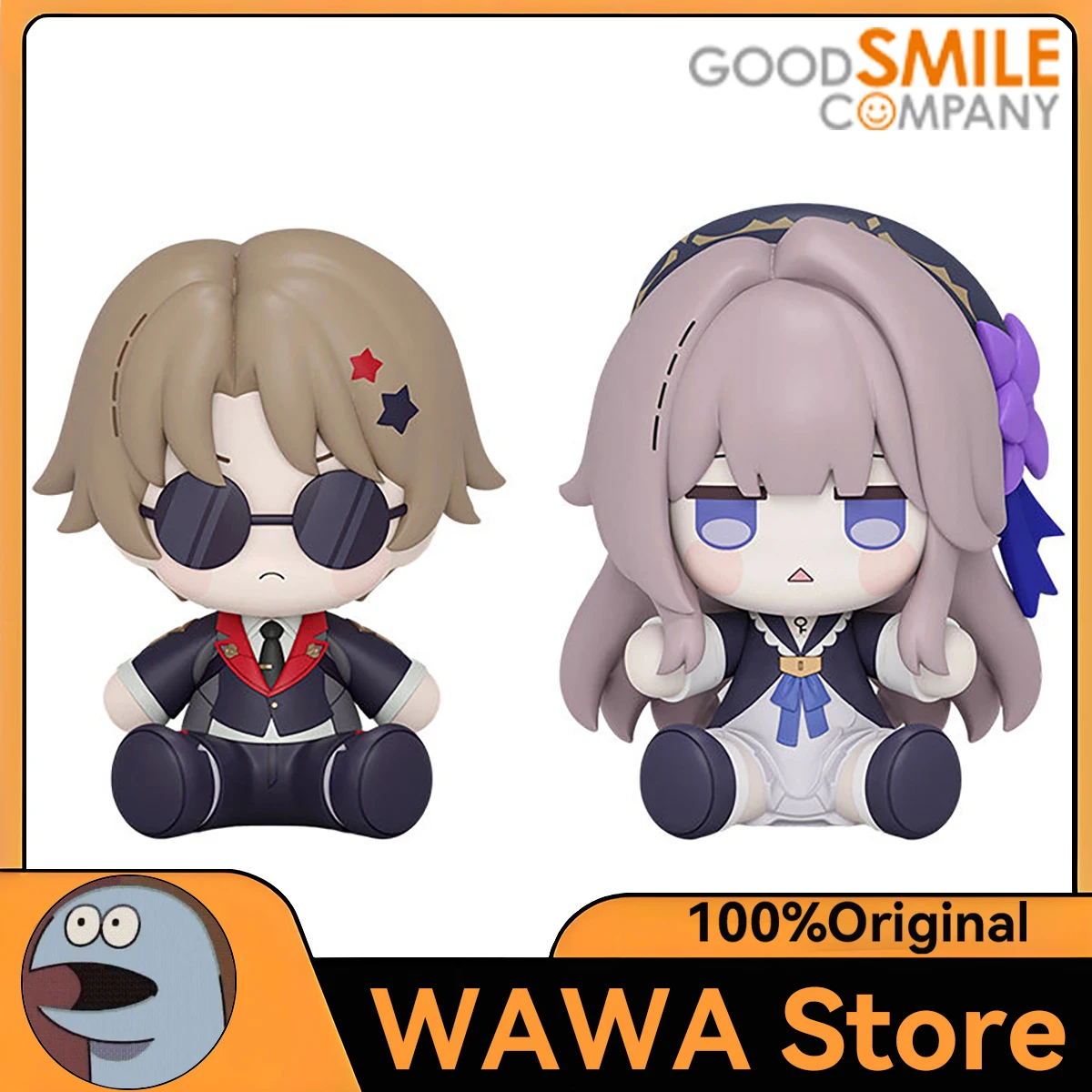 Original GSC Huggy Herta Lyndon Skott (Honkai: Star Rail) Anime Figure Model Toy PVC Collectible Genuine Figurine