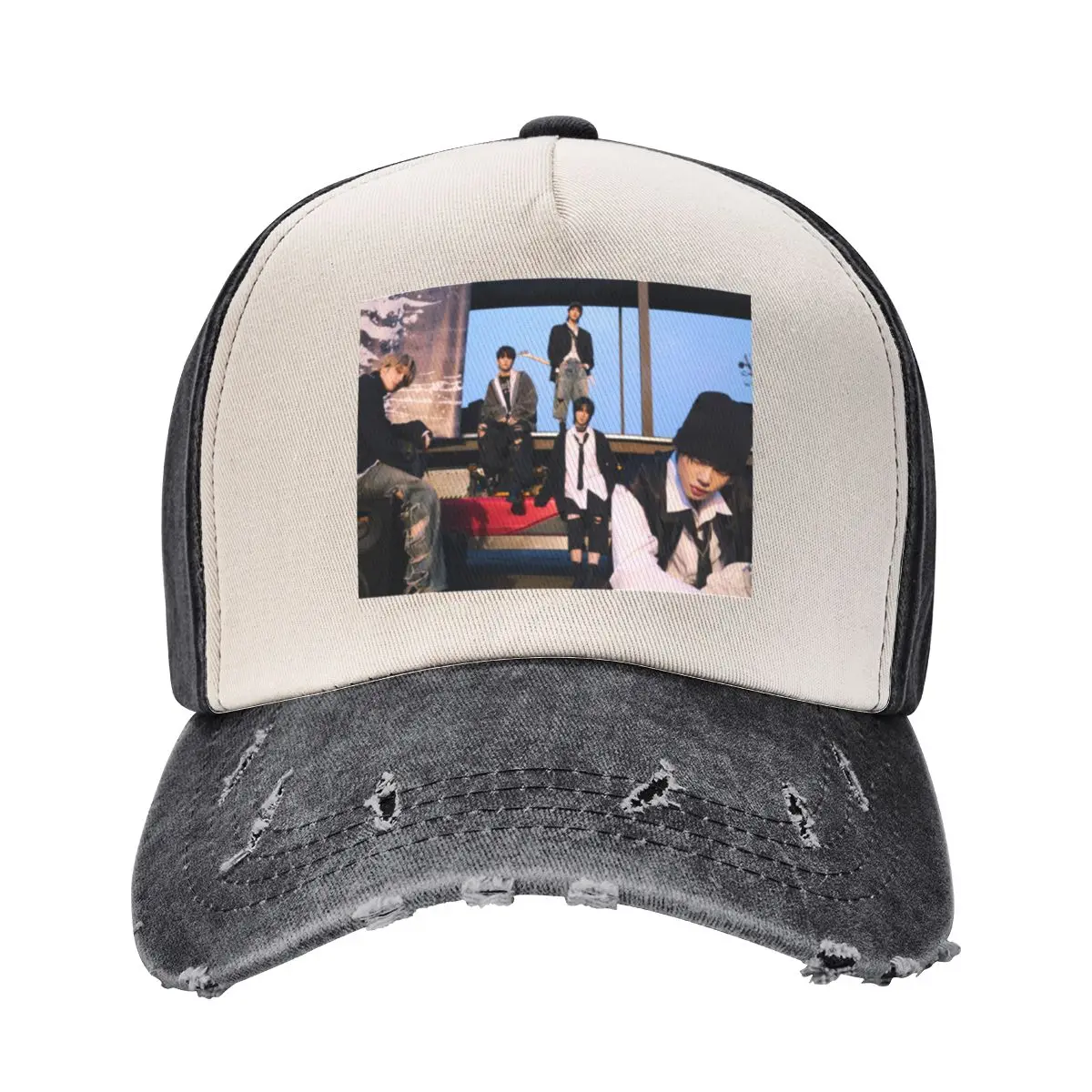 TXT MINISODA 3 - TOMORROW (PROMISE ) Baseball Cap Fishing cap Luxury Brand fashionable Cosplay Women's Beach Outlet Men's