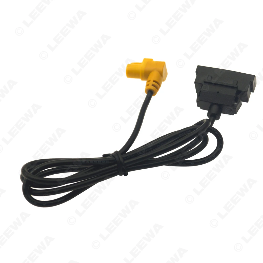 LEEWA Retrofit USB Adapterr Cable Socket Connector Kit For Skoda Octavia OEM Head Unit Radio RCD510/RSN315 #CA4540