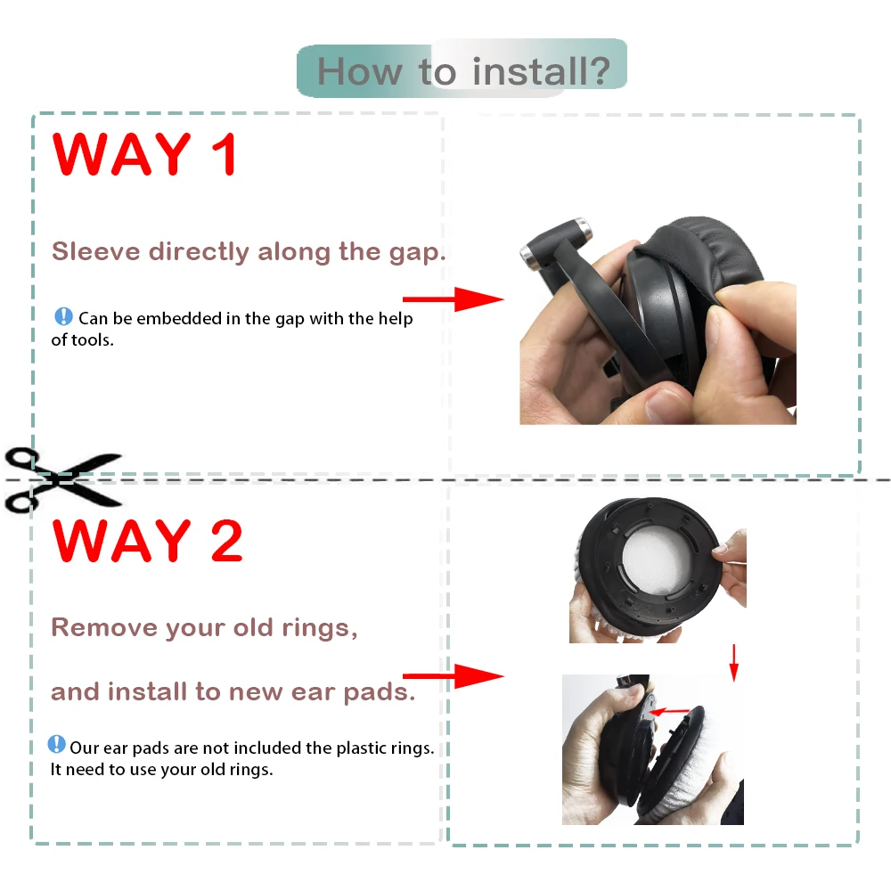 Whiyo-substituição Ear Pads para fones de ouvido Bluetooth, Almofada Manga, Veludo Earpad, copos, Earmuffs, T5, T4, T4S