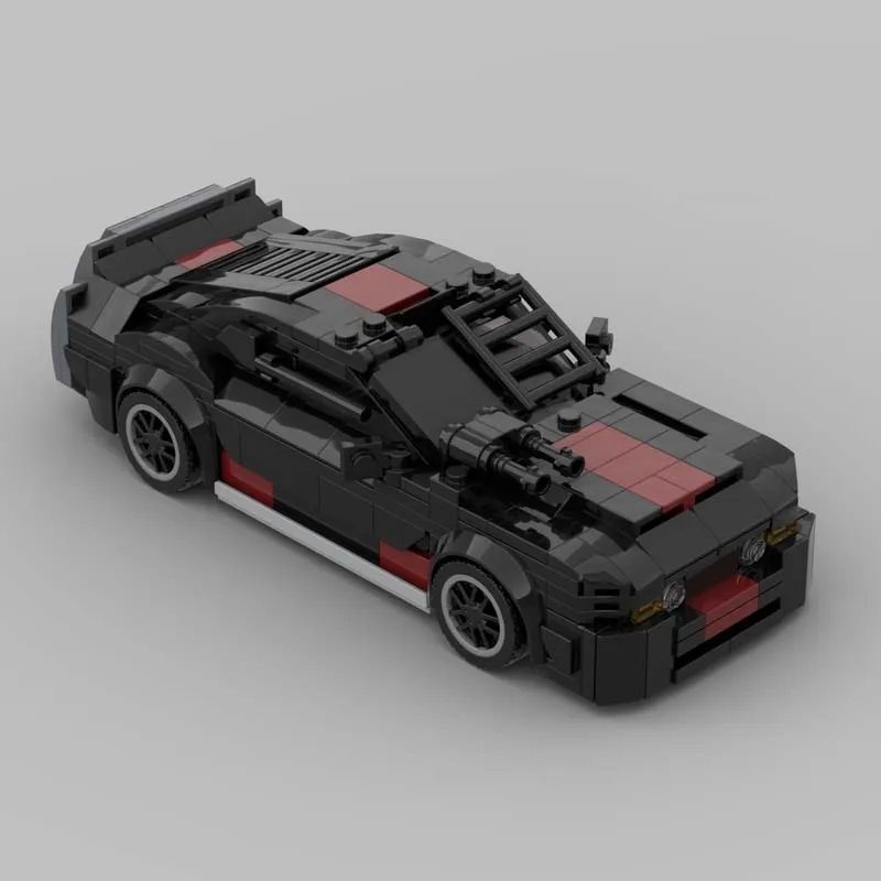 443 PCS Armored Vehicle Bricks Racing Cars MOC Customize Modular Building Block Creative Design Simple DIY Boy Assembly Toy Gift
