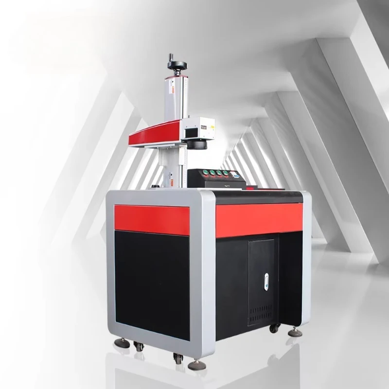 Fiber Laser Marking Machine Desktop Laser Engraving Machine  50W 80W 100W Fiber Laser Marking Machine with Rotary