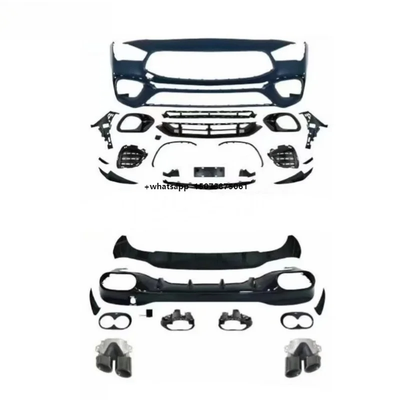 Car Conversion Kit for CLA Class W118 2020+ Upto CLA45 Outlook Upgrade Full Body Kit