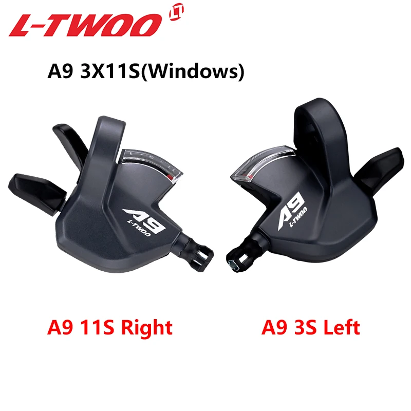 LTWOO 3X7S 3X8S 3X9V 3X10S 3X11S MTB Shifter Lever A2/3/5/7/9 3X9 Speed Mountain Bicycle Windows Trigger Set Compatible SHIMANO