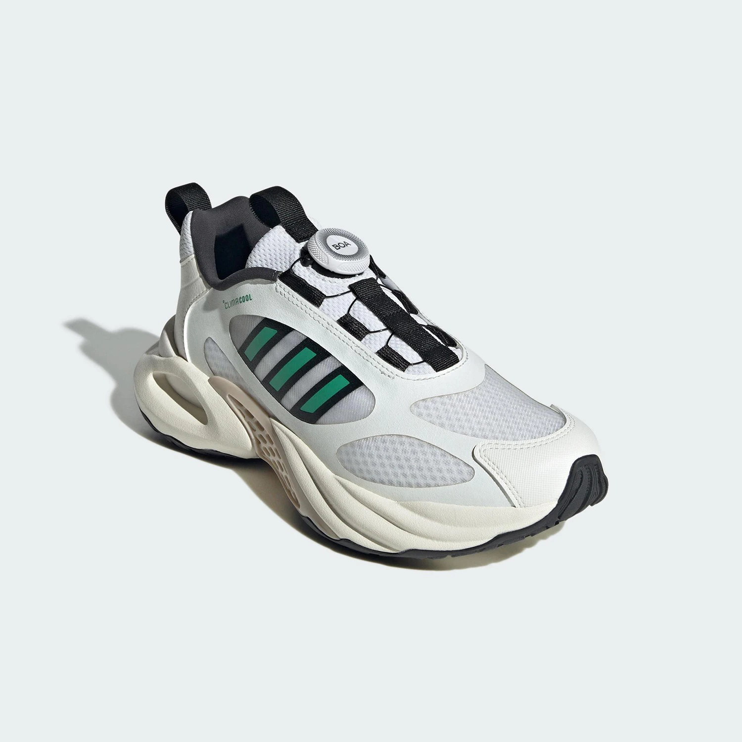 حذاء الجري Adidas الأصلي 2025 GS للفتيات الكبار والمبطن المتين JS4060