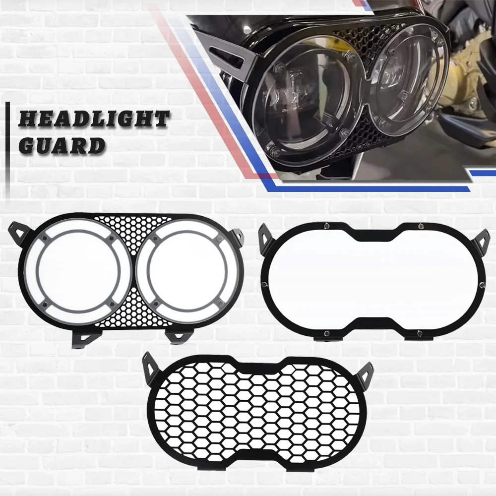 

Для Ducati DesertX Desert X 2022 2023, защитная решетка для фар, защитная крышка для фар, детали для защиты головного света 2024, Desert-X