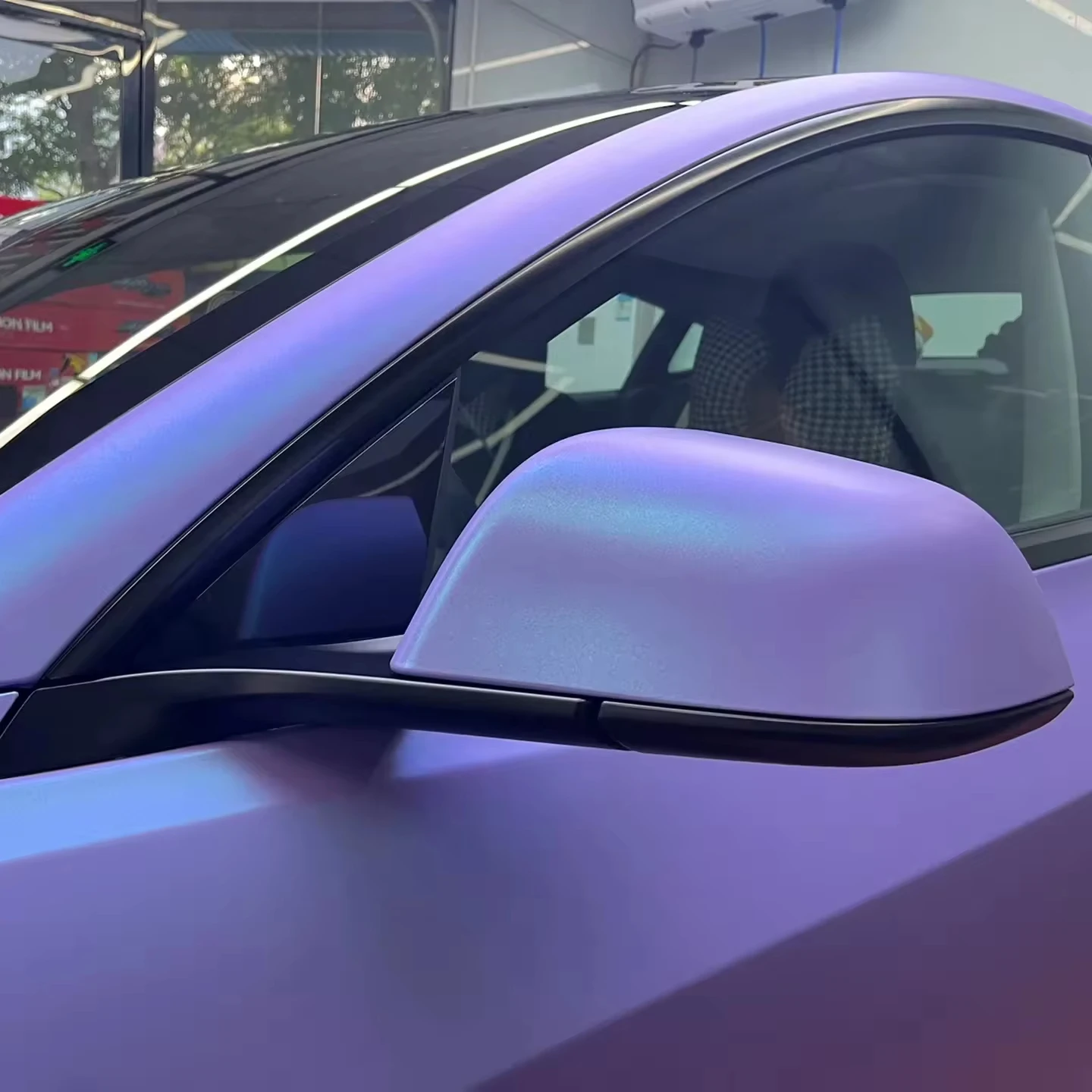 

Euromaster Premium Matte Ice Blue Matt Ceramics Color Blue Changing Wrapping Removable Glue Wraps Vinyl Vehicle