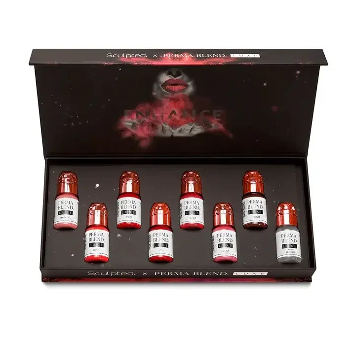 Carla Ricciardone Enhance Set Perma Blend tattoo ink perma blend pigment top selling pigments permablend tattoo ink set