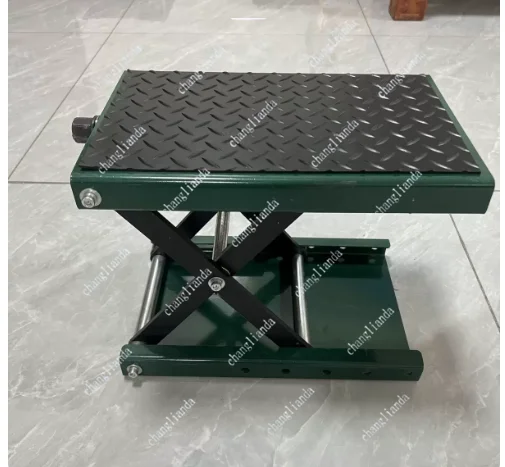 Spot Supply Hydraulic Motorcycle Lift Table Tire Frame Maintenance Stool Off Road Motorbike Repair Lifting Stand