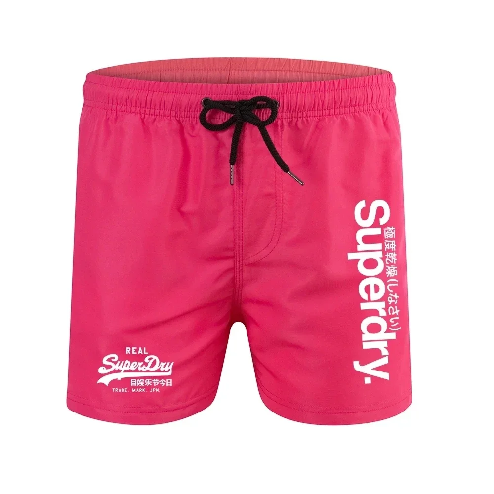 Deluxe Beach Shorts schnell trocknende Herren Badeanzug Board Slips 2024 neue heiße Sommer Bades horts Sport Laufs horts