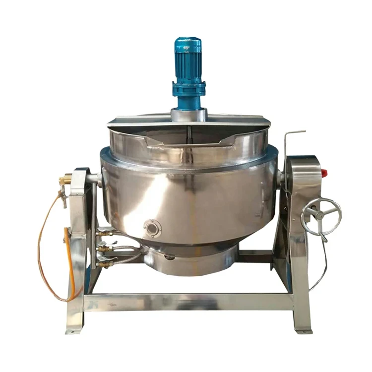 Tani garnek do gotowania przemysłowy ze stali nierdzewnej kocioł z płaszczem elektryczny 300l