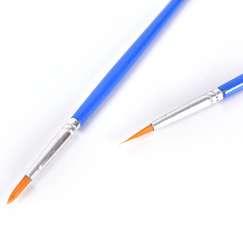 5 шт., кисти для рисования гуашью в форме веера