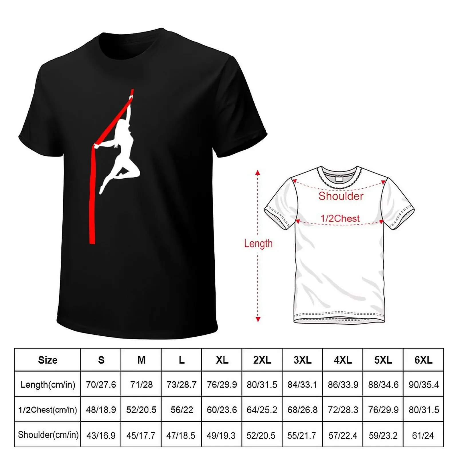 Silks Aerialist Silhouette T-Shirt sports fans shirts graphic tees luxury clothes men