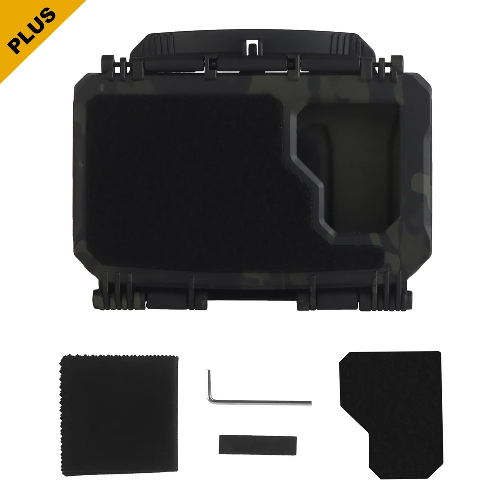 Taktische Handyhülle der 2. Generation, universelle Handy-MOLLE-Haltertasche für Kartennavigation, Airsoft, Jagdweste, Plattenträger, Zubehör