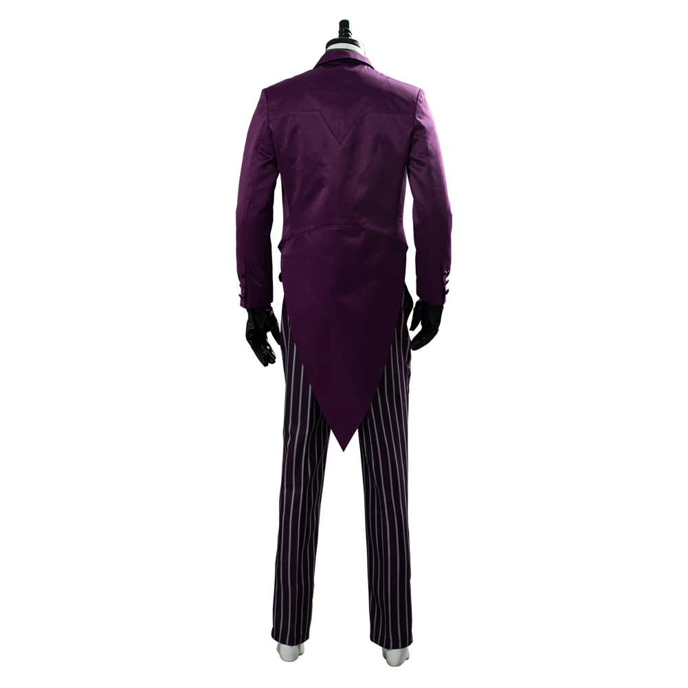 Mortal cos kombat 11 joker cosplay traje roupas halloween carnaval terno para adultos homens role play