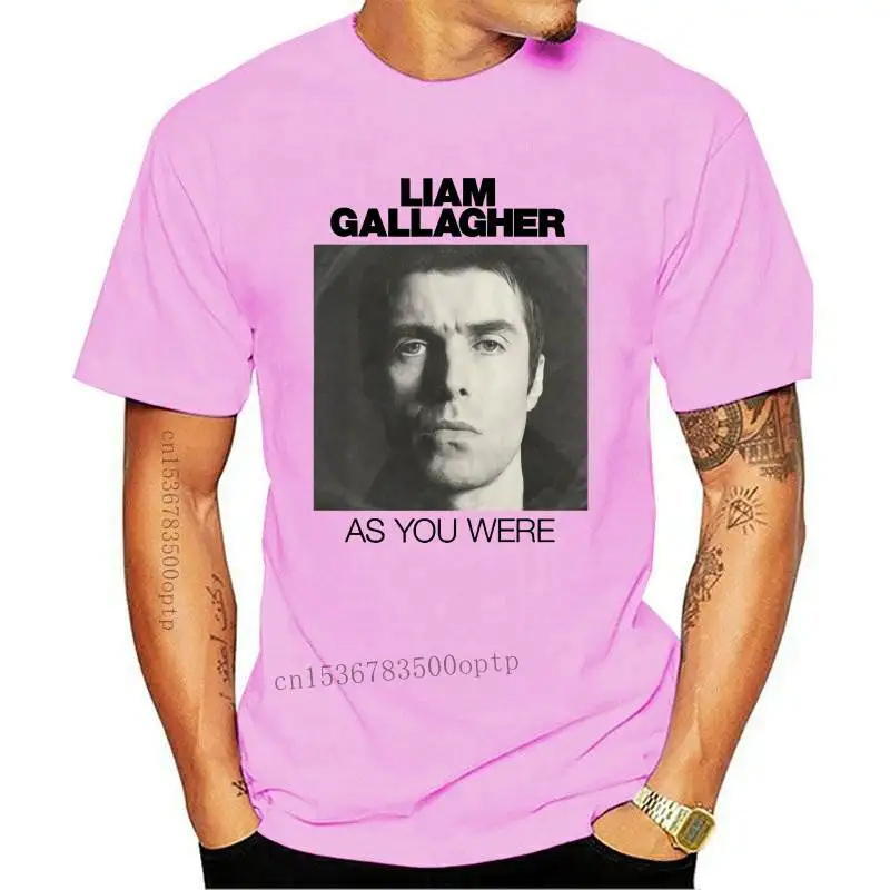 Fashion New Liam Gallagher As You Were Tour Dates  White T Shirt S-3XL