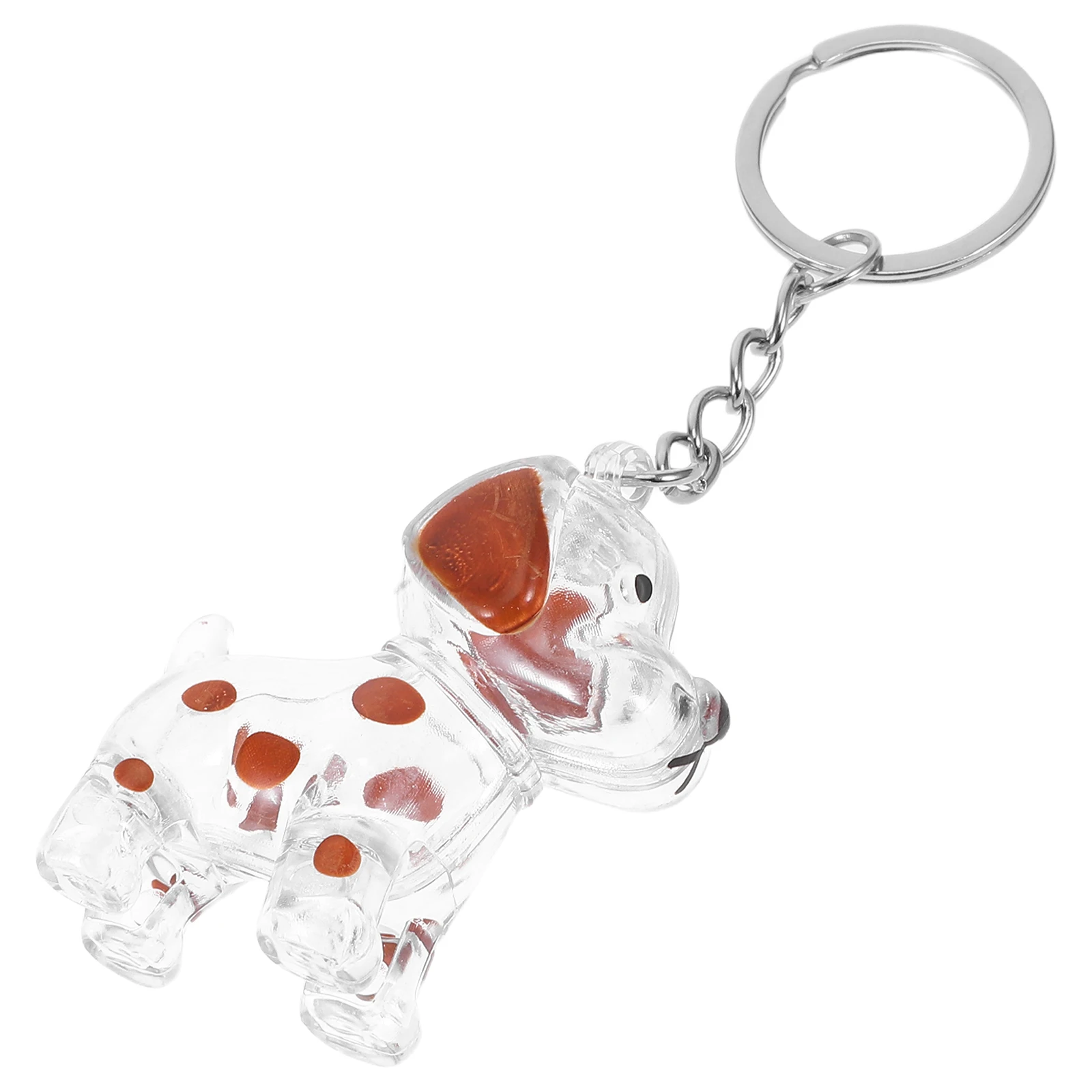 

Gashes Hair Storage Bottle Animal Keychain Charms Dog Keepsake Holder for Bags Collector The
