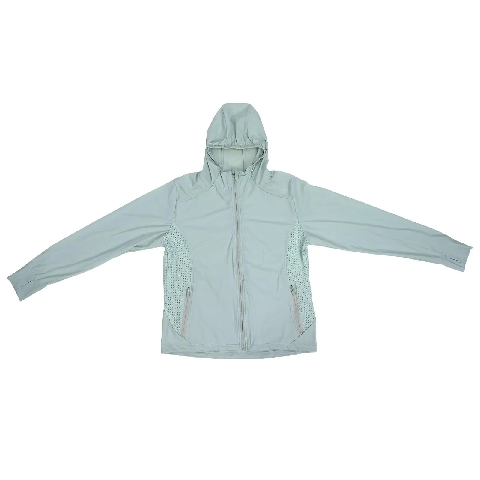 

Легкая женская куртка с капюшоном с защитой от ультрафиолета, солнцезащитный крем, застежка-молния для летней одежды, ультратонкая уличная одежда