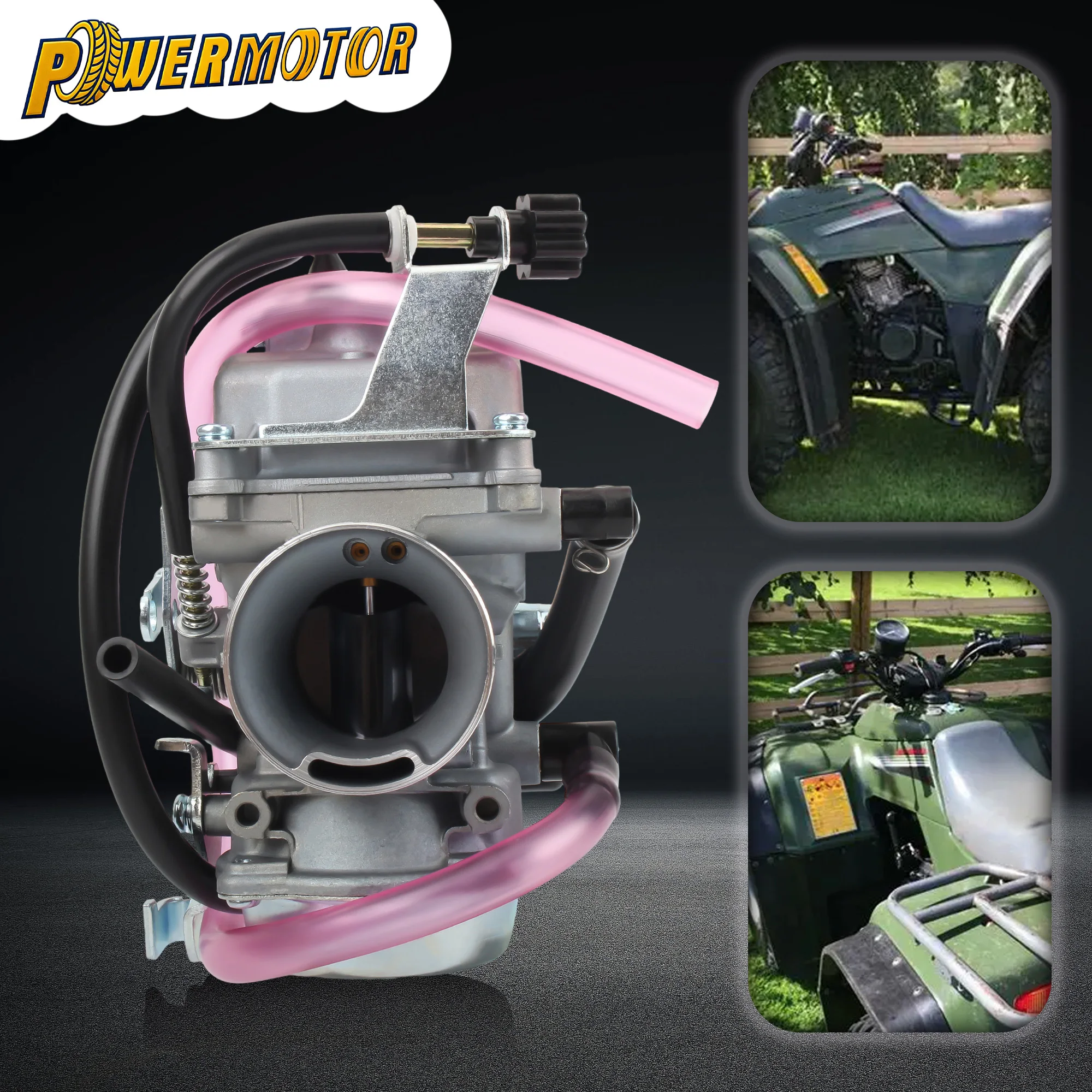 

For Kawasaki Bayou 300 1986-2005 4-Stroke Motorcycle Carburetor Kit With Air filter for KLF 300 KLF300 KLF300C 4X4 ATV Carb