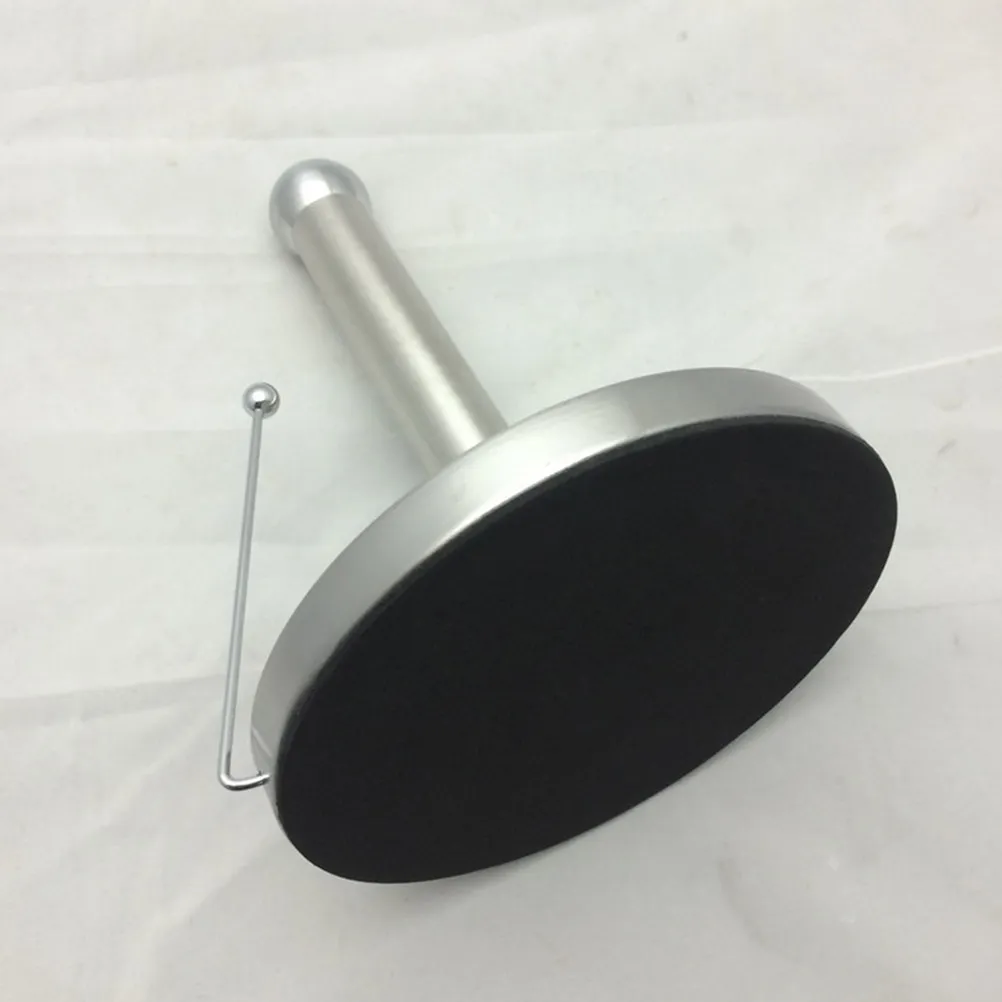 

Freestanding Stainless Steel Paper Towel Holder Vertical Standing Roll Stand Elegant Brushed Finish for Kitchen Toilet Bathroom