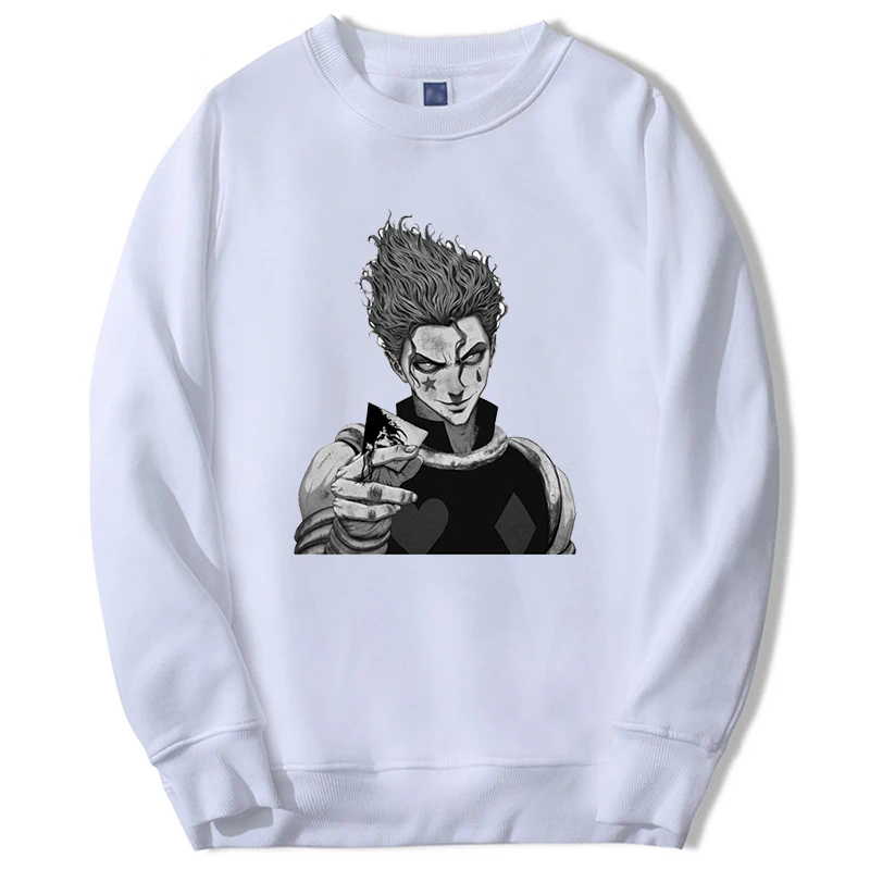 Hunter X Hunter Sweatshirt Hoodies Mens Japan Anime Killua Zoldyck Hisoka Streetwear Oversize Crewneck Harajuku Sportswear