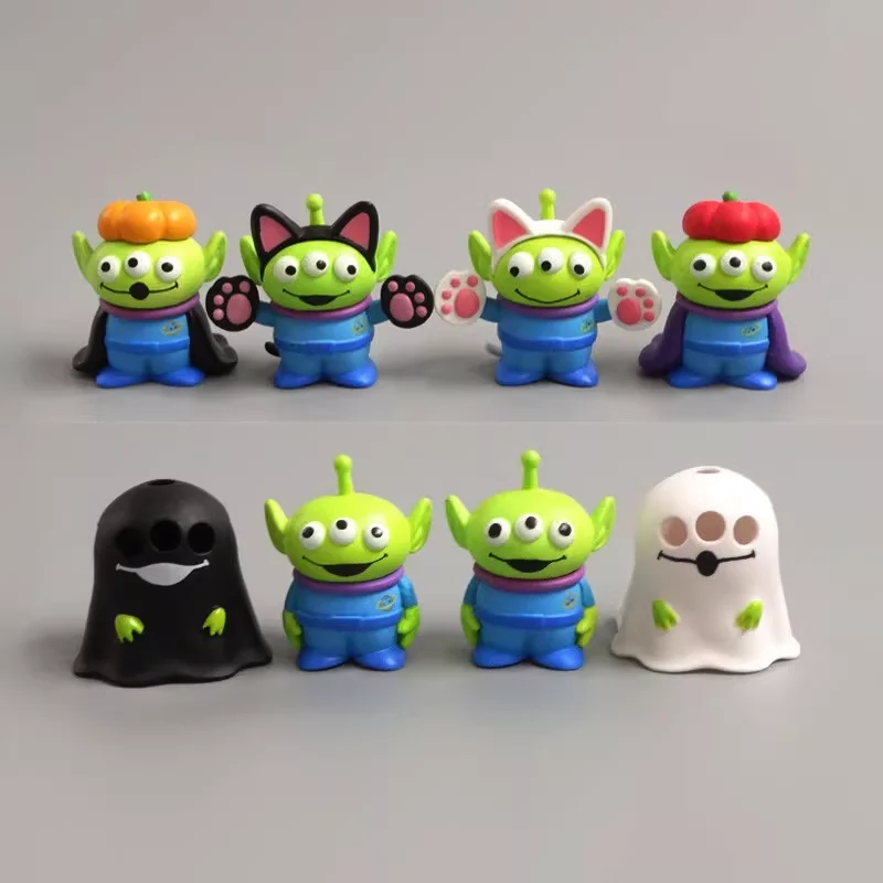 

Набор из трех фигурок-призраков на Хэллоуин: костюмы призраков, сюрприз на день рождения, подарок для друга