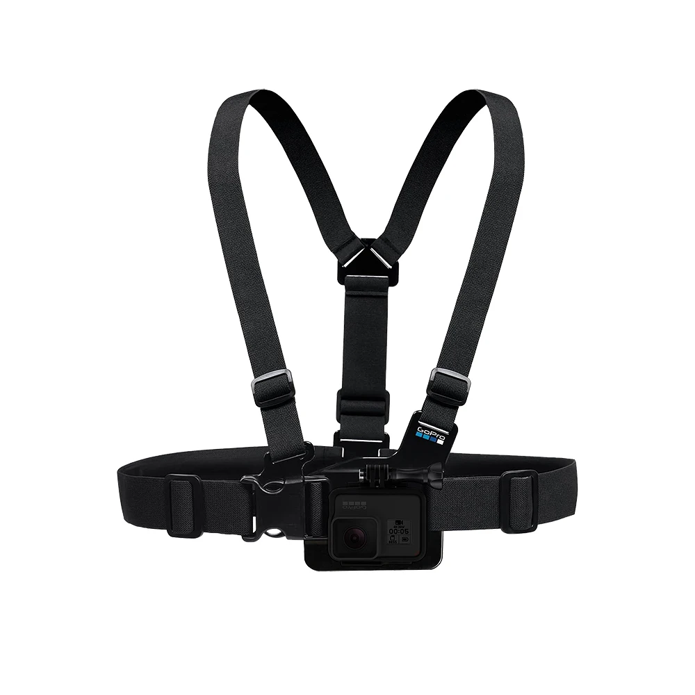 

Оригинальный нагрудный ремень GoPro HERO, регулируемый плечевой ремень для GoPro HERO 3, 4, 5, 6, 7, 8, 9, 10, 11, 12, 13, аксессуары