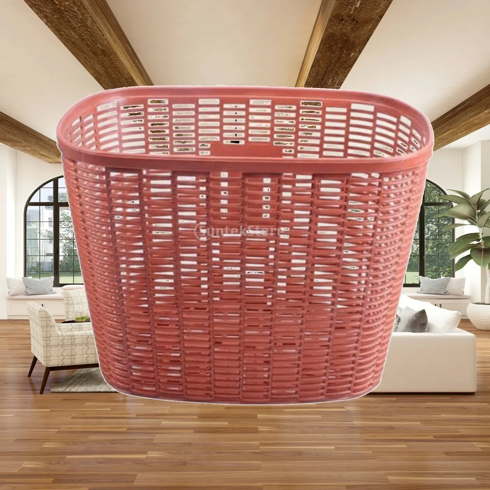 Front Bike Basket Cycle Produce Carrier Easy to Install for Students, Commuting