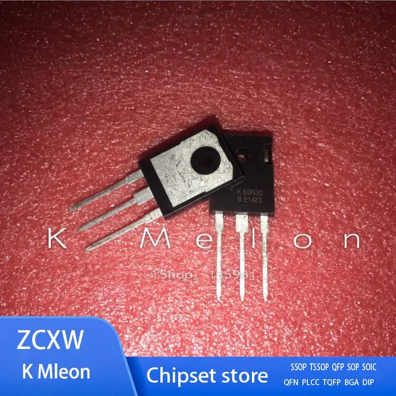 5PCS-20PCS/LOT   AOK60N30 AOK60N30L K60N30 60N30 TO-247 60A 300V  MOSFET