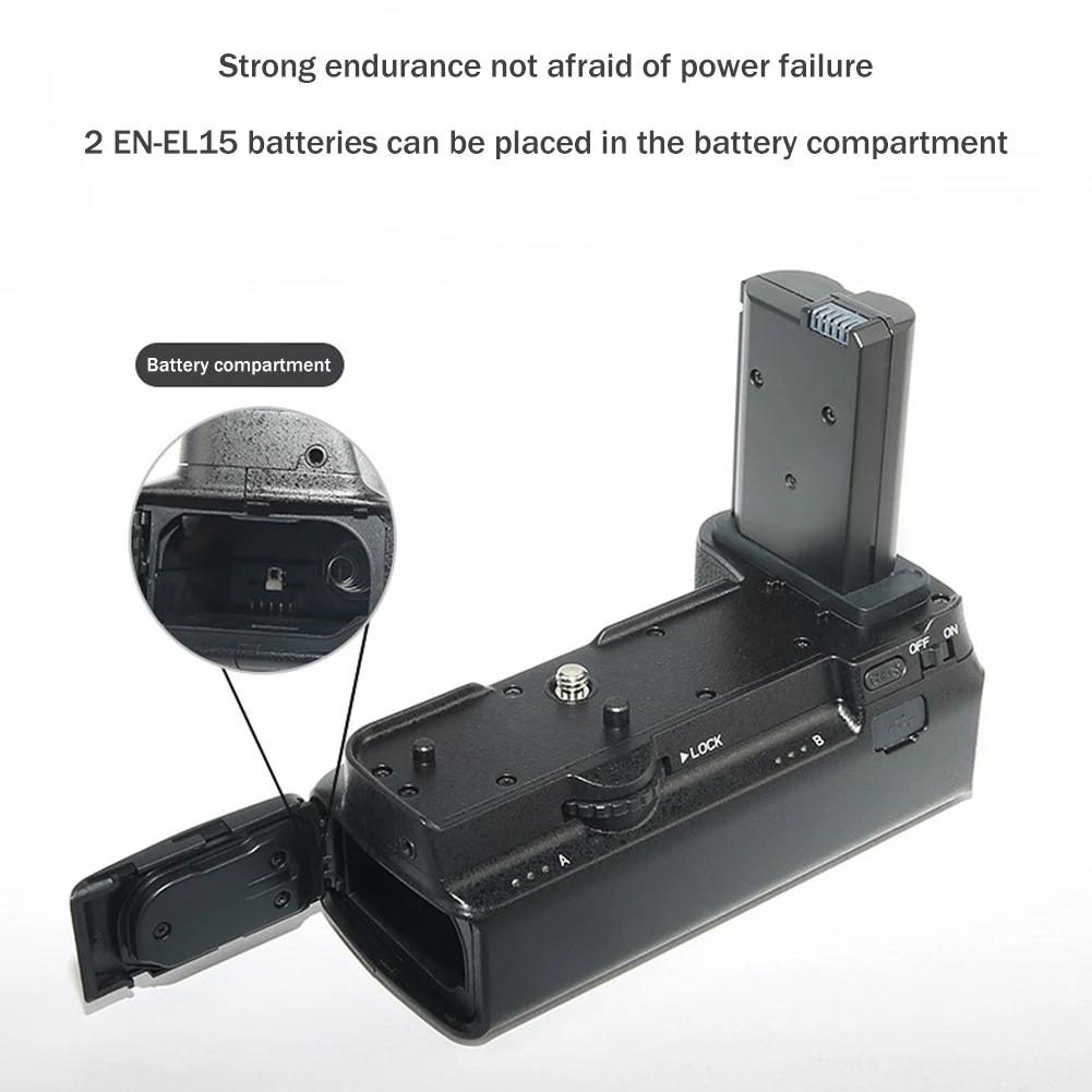 

Новинка-MB-N10, ручка для зеркальной камеры, вертикальный держатель для аккумулятора для беззеркальной камеры Nikon Z6 Z7