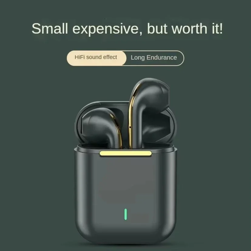 J18 Wireless Earphone Bluetooth Headset Noise Reduction Gaming Headset With Microphone TWS Ear Buds Hands-Free Earbuds NEW