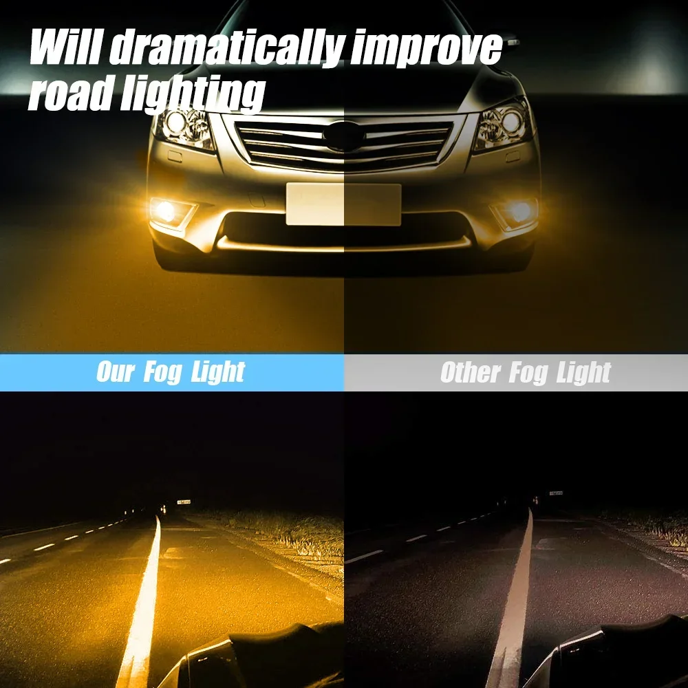 

Car Fog Light Assembly Front Bumper Driving Fog Light with Wire Harness H11 35W Bulb for Toyota Camry 2007-2009