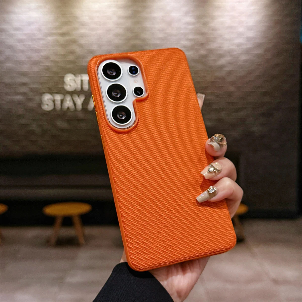 Business Frosted Tech Woven For Magsafe Magnetic Case Samsung Galaxy S26 S25 S24 S23 22 Ultra Plus TechWoven Shockproof Cover