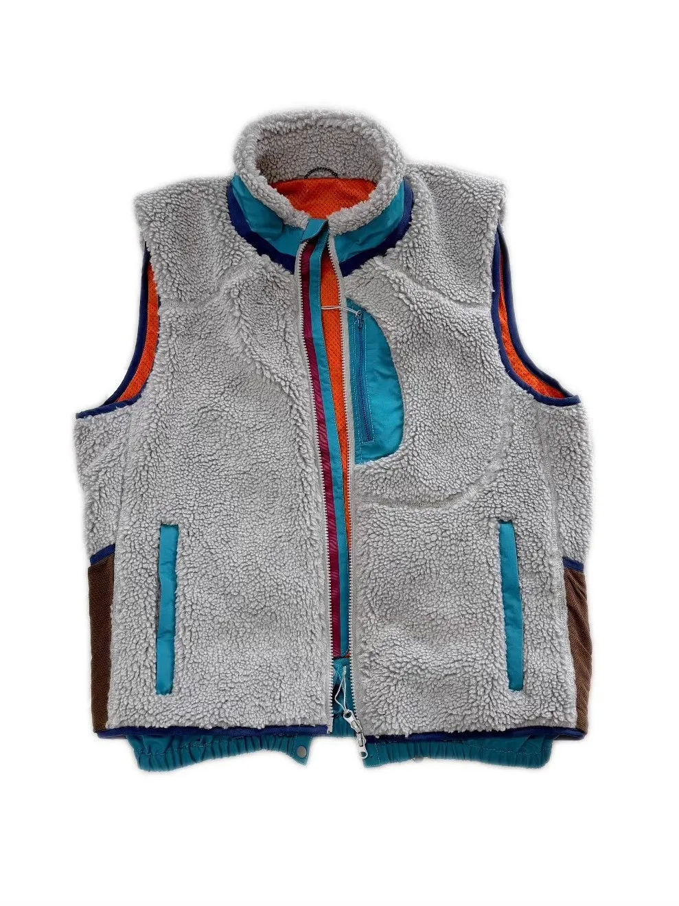 

Женский утепленный жилет для активного отдыха, повседневный, морозостойкий, из полиэстера, на молнии, с цветным дизайном