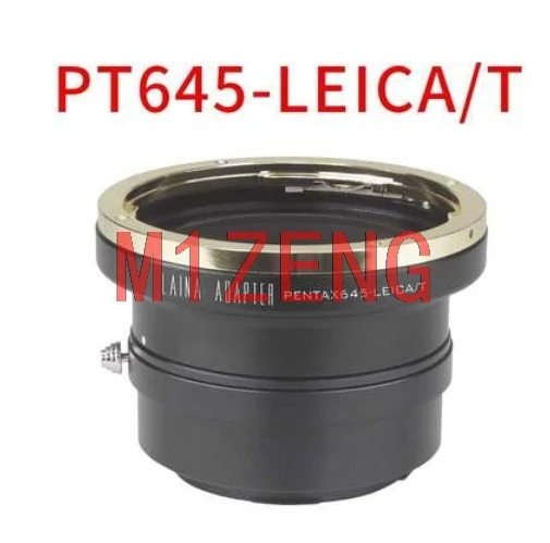 PK645-L/T Adapter ring for PENTAX 645 PT645 pk645 lens to Leica T LT TL TL2 SL CL Typ701 m10-p sigma FP panasonic S1H/R camera