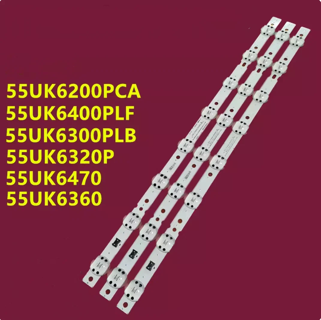 

Светодиодная лента для телевизора 55UK6300MLB 55UK6300PLB 55UK6400PLF 55UK6350PSC 55UK6300YVB 55UK6200PLA 55UK6350PUC 55UK6550PUB 55UK6300PJF