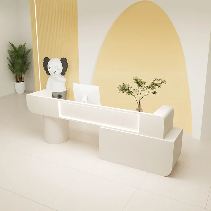 

Кассовый аппарат Pulpitos, современный офисный стол, белый маленький столик, розничная касса, спа-прием, мобильное бюро, магазин, мебель